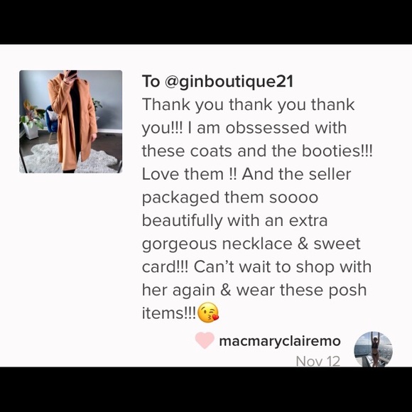 🏷Wenti Trench Coat Carmel - Picture 7 of 7